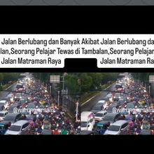 Hantam Jalan Berlubang, Siswa SMKN 34 Jakarta Tewas usai Kecelakaan Maut