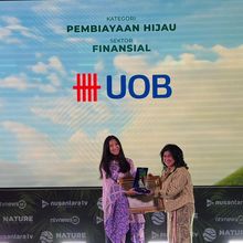 UOB Indonesia Sabet Nusantara Sustainability Award 2026 untuk Pembiayaan Hijau