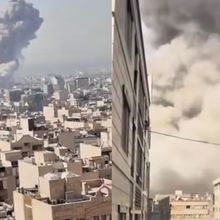 BREAKING NEWS: AS-Israel Serang Iran, Ledakan Terdengar di Teheran