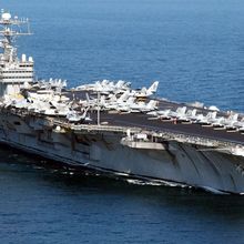 Drone Iran Berhasil Hantam Kapal Induk USS Abraham Lincoln Milik Amerika Serikat