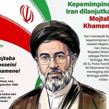 Infografik: Mojtaba Khamenei Resmi Jadi Pemimpin Tertinggi Iran