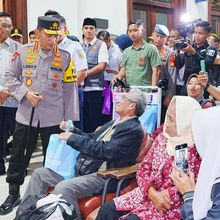 Kapolri Pastikan Puncak Arus Mudik Berjalan Aman