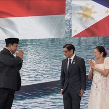 Prabowo Hadiri Upacara Pembukaan KTT ke-48 ASEAN, Disambut Hangat Presiden Filipina