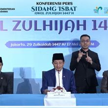 Pemerintah Tetapkan Idul Adha 1447 H pada 27 Mei 2026