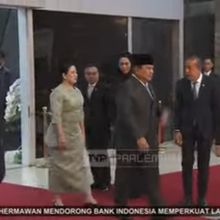 Prabowo-Gibran Tiba di Gedung DPR