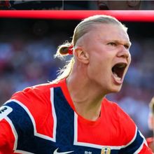 Norwegia Bungkam Irak 4-1, Haaland Cetak Brace