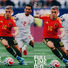 Belgia Gagal Raih Tiga Poin Usai Ditahan Iran 0-0