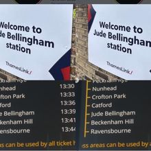 Habis Cetak 2 Gol ke Gawang Meksiko, Jude Bellingham Jadi Nama Stasiun