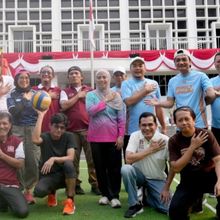 Jelang HUT ke-81 RI, KPU RI Gandeng Insan Pers Perkuat Kebersamaan Lewat Porseni