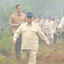 Prabowo Bakal Tinjau Penanganan Kebakaran Hutan di Sumatera, Dimulai dari Riau