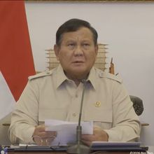 Prabowo Pimpin Rapat Terbatas Mitigasi Bencana, dari Gempa Flores hingga Erupsi Anak Krakatau
