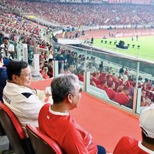 Timnas Indonesia Cetak Sejarah, Prabowo: Ini Contoh Semangat Tidak Menyerah