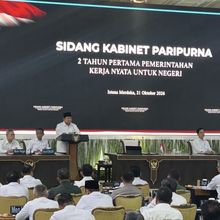 Akui Kabinetnya Gemuk, Prabowo: Negara Kita Fisiknya Sebesar Eropa