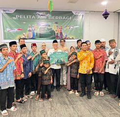 Pelita Air Berbagi Kebahagiaan Bersama Anak Panti Asuhan dari Aceh sampai Papua selama Bulan Ramadan