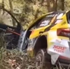 Mantan Wakil Gubernur Sumut Ijeck Kecelakaan di Asia Pacific Rally Championship