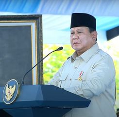 Prabowo Lantik 6 Pangdam di Kodam Baru