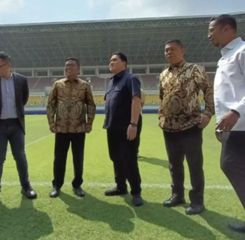 Erick Thohir Kasih Kode Banten Siap Jadi Tuan Rumah Laga Timnas