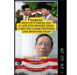 Soal Calon Menko Polkam, Aris Marsudiyanto: Prabowo Cari Putra Terbaik