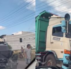 Kecelakaan Beruntun di Jalan Raya Manyar, Akibatkan Kemacetan Panjang