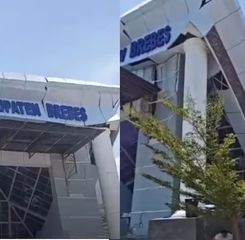 Fakta Mengerikan Atap Gedung KPT Brebes Rp120 Miliar Roboh Usai 3 Tahun Diresmikan