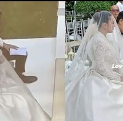 Beredar Momen Pemberkatan Amanda Manopo dan Kenny Austin Penuh Haru
