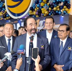 Surya Paloh Ucapkan Selamat ke Keluarga Soeharto atas Penganugerahan Gelar Pahlawan Nasional