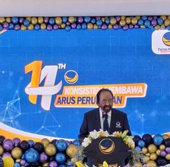 Surya Paloh Tegaskan NasDem Konsisten Dukung Pemerintahan Prabowo–Gibran