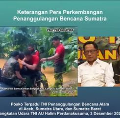 Pratikno Tegaskan Kerumunan di Sibolga Bukan Penjarahan, Melainkan Pembagian Bantuan