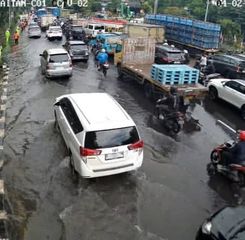 Titik Banjir di Jakarta Rabu Siang, DI Panjaitan dan Pasar Warung Buncit Paling Parah