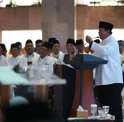 Prabowo Tekankan Persatuan Ulama dan Umaro untuk Kemajuan Bangsa di Acara MUI