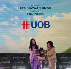 UOB Indonesia Sabet Nusantara Sustainability Award 2026 untuk Pembiayaan Hijau