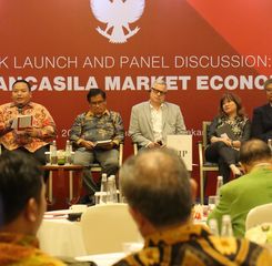 Buku The Pancasila Market Economy Diluncurkan, Tegaskan Pentingnya Keseimbangan Pasar, Negara, dan Nilai Pancasila