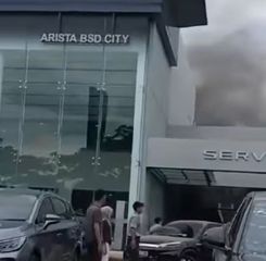 Diler BYD di BSD Kebakaran, Gudang Penyimpanan Diduga Jadi Sumber Api