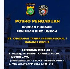 Polda Metro Jaya Buka Posko Pengaduan Korban Penipuan Umrah
