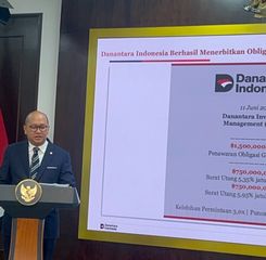 Dana Segar Rp26,5 Triliun Masuk 18 Juni, Rosan Sebut Obligasi Perdana Danantara Diburu Investor Global
