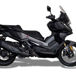 Skuter Adventure China Ini Bikin Kaget, Dibekali Radar dan Mesin 398 cc