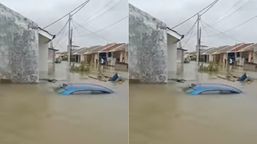 Tambun Utara Lumpuh, Banjir Putus Akses Jalan hingga Rendam Perumahan Subsidi Setinggi 1,5 Meter
