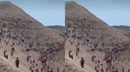 Cek Fakta: Viral Video Warga Israel Kabur ke Pegunungan Gegara Serangan Rudal Iran