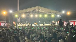 Ribuan Jemaah Padati Monas Malam Ini Hadiri Haul Akbar Ulama dan Habaib Betawi