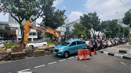 Perbaikan Jalan Kebon Sirih Jakpus Ditargetkan Rampung Akhir September 2026