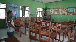 Dari Meja dan Kursi Baru, Tumbuh Semangat Belajar Siswa SDN Batu Cermin