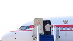 Kembali ke Muktamar NU, Prabowo Bertolak ke Jombang