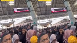 Kereta Anjlok di Kota, Penumpukan Penumpang Terjadi di Stasiun Manggarai Pagi Ini