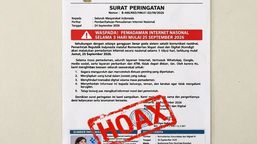 Cek Fakta: Surat Peringatan Pemadaman Internet dari Komdigi