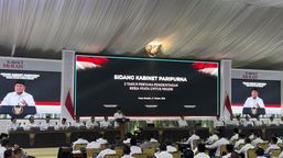 Prabowo Ibaratkan Kabinet Seperti Tim Sepak Bola yang Punya Pemain Cadangan