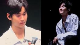 Reaksi Salting Kim Soo Hyun Diteriaki Nama 'Mami Jiwon' di Panggung Fanmeeting Jakarta