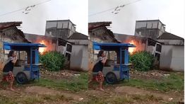 Seorang Pria Terbakar Tubuhnya Saat Api Keluar dari Gas yang Bocor di Parung