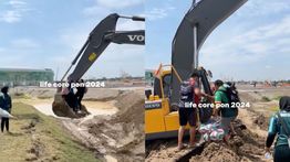 Viral Akses Buruk Menuju Venue PON Aceh-Sumut, Atlet Diangkut Pake Excavator