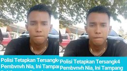 Indra Septiawan Ngaku Perkosa dan Bunuh Nia Gadis Penjual Gorengan