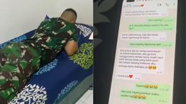 Viral Anggota TNI Nangis Gegara Diputusin Pacar, Isi Percakapan Mereka Bikin Sedih